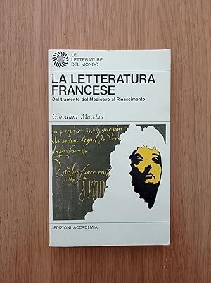 Image du vendeur pour La letteratura francese mis en vente par librisaggi