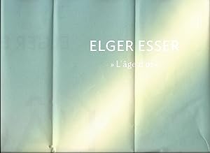 Imagen del vendedor de Elger Esser : L'Age d'Or (poster) a la venta por The land of Nod - art & books