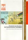 Seller image for Programa de refuerzo del conocimiento fonolgico for sale by Agapea Libros