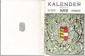 ALMANACH das ist: Kalender der k. u. k. 10.Armee für das Kriegsjahr 1918 mit vielem lieblichen Bi...