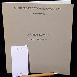 Kunstpreis der Stadt Nordhorn 1979 - Stadtpark 16 - Preisträger 1979 - Ohannes Tapyuli (Mai - Jun...