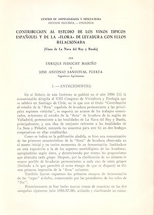 Immagine del venditore per (EXTRAIDO ORIGINAL DEL AO 1960, ESTUDIO COMPLETO TEXTO INTEGRO) venduto da Libreria 7 Soles