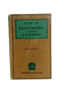 Imagen del vendedor de Aids to Dispensing a la venta por World of Rare Books