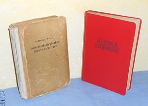 Lateinisch-deutsches Schulwörterbuch (1949) und Deutsch-Lateinisch (© 1937)