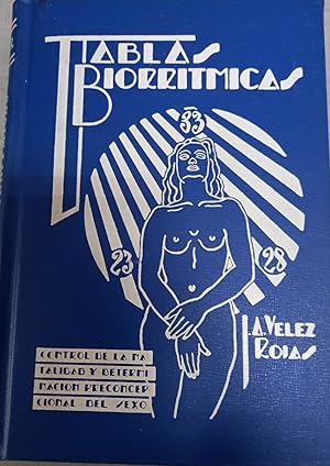 Imagen del vendedor de TABLAS BIORRITMICAS a la venta por Ababol libros y regalos