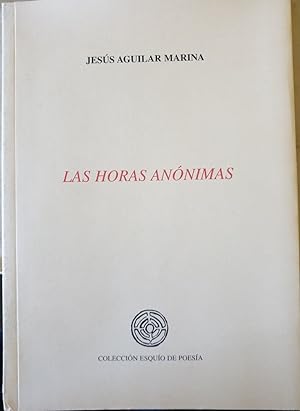 Bild des Verkufers fr LAS HORAS ANONIMAS. zum Verkauf von Libreria Lopez de Araujo