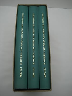 Die Vener von Gmünd und Strassburg 1162-1447. Studien und Texte zur Geschichte einer Familie sowi...