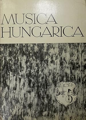 Imagen del vendedor de Musica Hungarica a la venta por Austin Sherlaw-Johnson, Secondhand Music