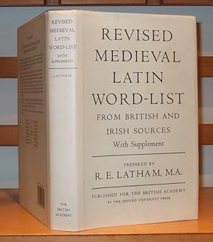 Revised Medieval Latin Word-List from British and Irish Sources