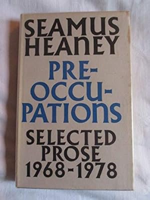 Imagen del vendedor de Preoccupations: Selected Prose, 1968-1978 [1st Edition] a la venta por Trinity Books