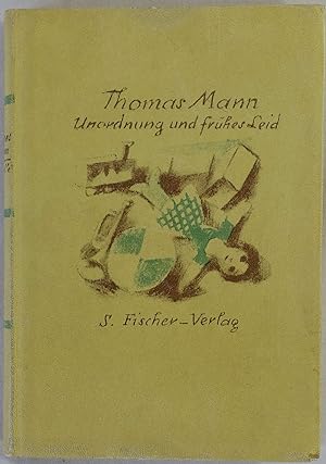 Unordnung und frühes Leid. Novelle. Berlin, S. Fischer Verlag (1926). 4to. Mit radierter Titelvig...