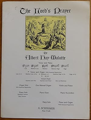 Seller image for The Lord's Prayer (Voice and Organ - Medium in C) for sale by Faith In Print
