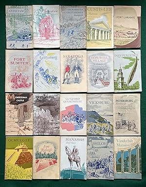 19 titles from the National Park Service Historical Handbook Series: Nos 2, 4, 6, 8, 9, 10, 12, 1...
