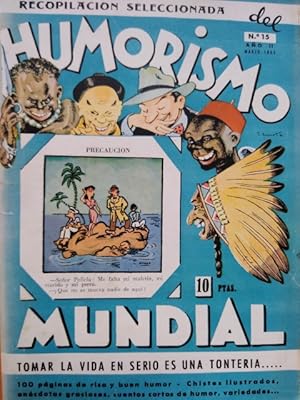 Imagen del vendedor de REVISTA RECOPILACIN SELECCIONADA DEL HUMORISMO MUNDIAL N15. 1953 a la venta por Librera Vobiscum