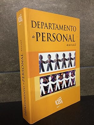 Imagen del vendedor de Departamento de personal de la A a la Z. Fernando Somoza Albardonedo. (Spanish Edition) a la venta por Lauso Books
