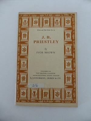 J. B. Priestley (Writers and Their Work No. 84)