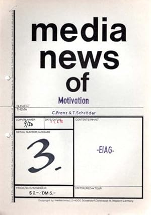 EIAG. motivation. media news [Heft] 3, 11-1970. Herausgegeben von Dietmar Kirves.