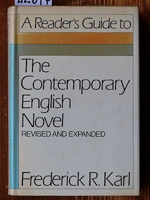 Seller image for A Reader's Guide to the contemporary English novel. Revised edition. for sale by Michael Fehlauer - Antiquariat