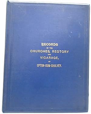 Bild des Verkufers fr Records Of The Churches, Rectory and Vicarage of Upon-Cum-Chalvey zum Verkauf von Juniper Books