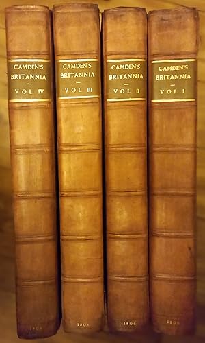 Image du vendeur pour BRITANNIA : Or a Chorographical Description of the flourishing Kingsoms of England, Scotlansm and Ireland, and the Islands adjacent. The Second Edition in Four Volumes illustrated with Maps and other copper-plates. mis en vente par HALEWOOD AND SONS ABA ILAB Est. 1867.