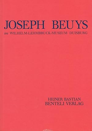 Bild des Verkufers fr Joseph Beuys Im Wilhelm-Lehmbruck-Museum Duisburg zum Verkauf von Stefan Schuelke Fine Books