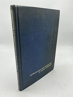 Seller image for Deterioration and Preservation of Library Materials; the Thirty-fourth Annual Conference of the Graduate Library School, August 4-6, 1969 for sale by Shadyside Books