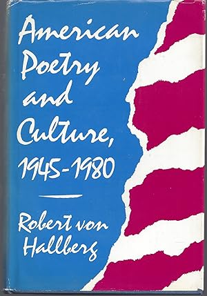 Seller image for American Poetry and Culture, 1945-1980 (Review Copy) for sale by Brenner's Collectable Books ABAA, IOBA
