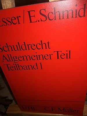 Seller image for Schuldrecht, Allgemeiner Teil, Teilband 1 for sale by Verlag Robert Richter
