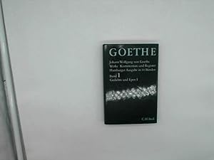 Seller image for Goethe Werke, Bd.1: Gedichte und Epen for sale by Das Buchregal GmbH