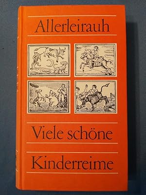 Seller image for Allerleirauh - Viele schne Kinderreime. for sale by Antiquariat BehnkeBuch