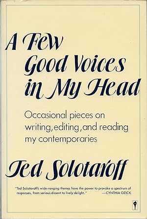 Seller image for A Few Good Voices in My Head for sale by stephens bookstore