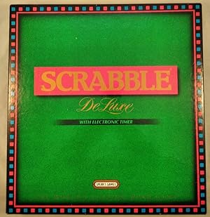 SPEARS S GAMES 12003: SCRABBLE DeLuxe (Plastikspielsteine)[Wortspiel]. Achtung. Timer defekt! NUR...