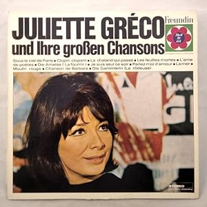 Bild des Verkufers fr Juliette Grco und ihre groen Chansons [Vinyl, 12" LP, NR: 111 555 PY]. zum Verkauf von KULTur-Antiquariat