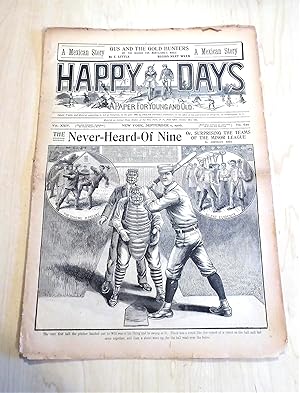 Happy Days dime novel The Never Heard of Nine or Surprising the Teams of the Minor League #620 Se...