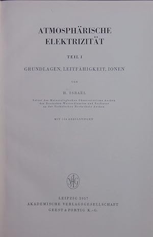 Bild des Verkufers fr Grundlagen, Leitfhigkeit, Ionen. zum Verkauf von Antiquariat Bookfarm