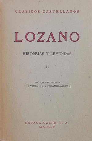 Imagen del vendedor de Historias y leyendas 2. a la venta por Antiquariat Bookfarm