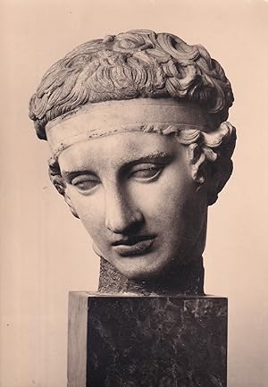 Postkarte - Kopf des Diadumenas / Kopie nach einer Statue des Polylet