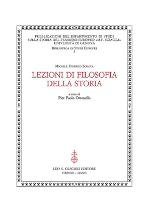 Imagen del vendedor de Lezioni di filosofia della storia. a la venta por FIRENZELIBRI SRL