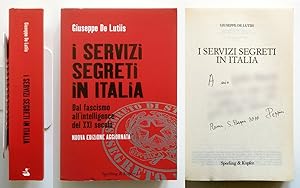Giuseppe De Lutiis. I servizi segreti in Italia. Autografato. Sperling & Kupfer 2010