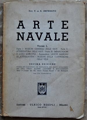 ARTE NAVALE. VOLUME I.