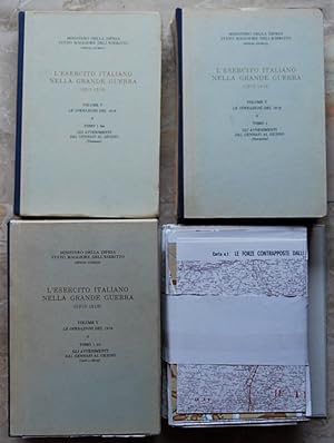 L'ESERCITO ITALIANO NELLA GRANDE GUERRA. VOLUME V. LE OPERAZIONI DEL 1918. TOMO 1, 1 BIS e 1 TER....