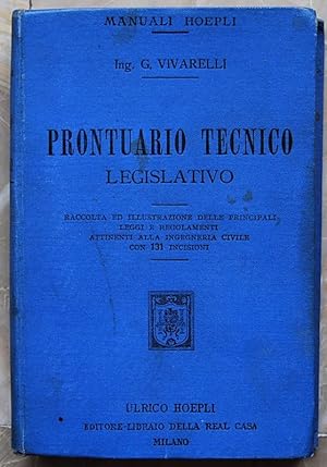 PRONTUARIO TECNICO LEGISLATIVO.