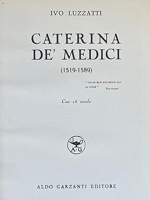 CATERINA DE' MEDICI (1519-1589)