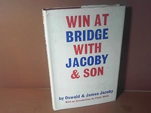 Image du vendeur pour Win at bridge with Jacoby and Son. mis en vente par Antiquariat Deinbacher