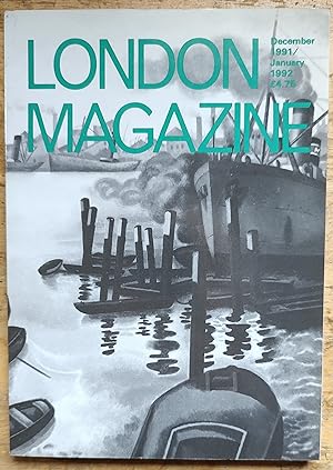 Immagine del venditore per London Magazine December 1991 / January 1992 / John Boyd, Felicity Carver, Rebecca Camu, Stephen Blanchard. venduto da Shore Books