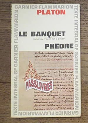 Bild des Verkufers fr Le Banquet Phedre zum Verkauf von JLG_livres anciens et modernes