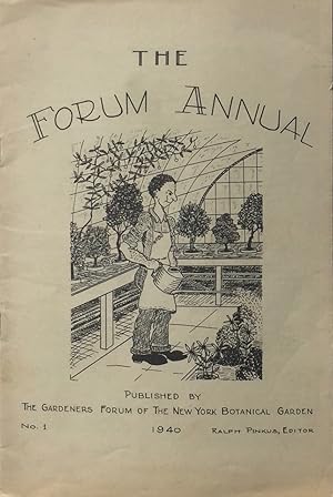 Seller image for The Forum Annual for sale by Trevian Books