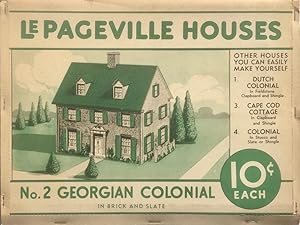LePageville Houses No. 2: Georgian Colonial in Brick and Slate