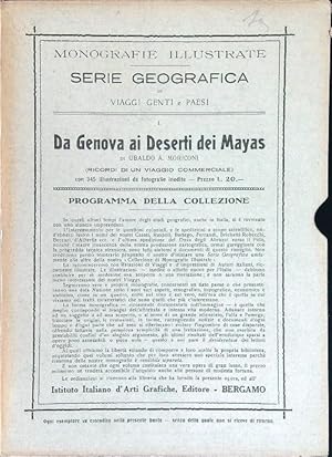 Bild des Verkufers fr Da Genova ai Deserti dei Mayas zum Verkauf von Miliardi di Parole