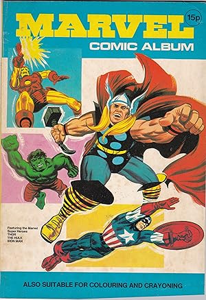 Seller image for MARVEL COMIC ALBUM(1975) for sale by TARPAULIN BOOKS AND COMICS